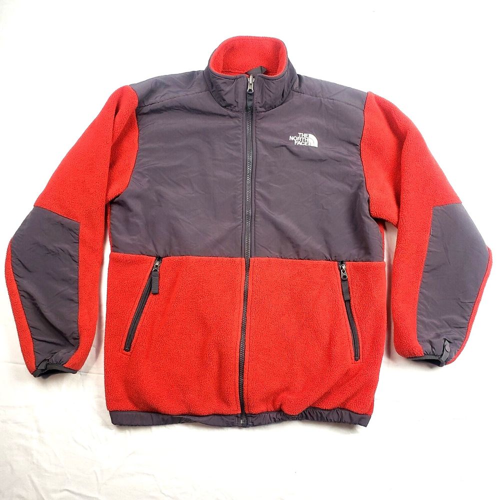 The North Face Kids Red and Gray Jacket